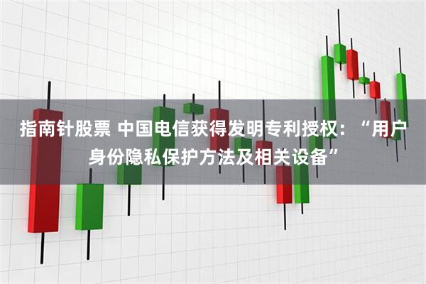 指南针股票 中国电信获得发明专利授权：“用户身份隐私保护方法及相关设备”